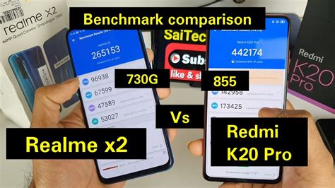 Realme X2 Vs Redmi K20 Pro Antutu Benchmark Comparison Youtube