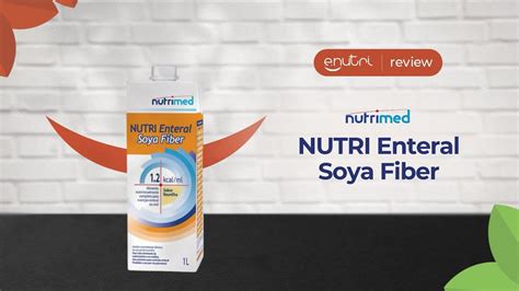 NUTRI Enteral Soya Fiber Nutrimed YouTube