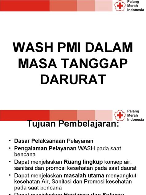 materi  pelayanan wash