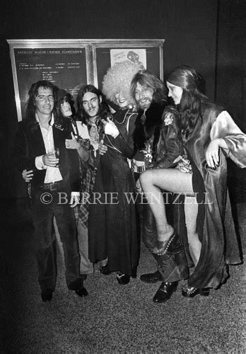 Hawkwind With Alice Cooper 1973 Barrie Wentzell PhotographyBarrie