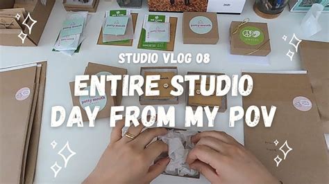 Studio Vlog 08 Entire Studio Day From My Point Of View Exciting