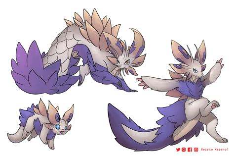 Mizutsune Pokemon And More Drawn By Xezeno Danbooru