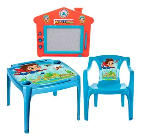 Juego De Mesa Y Silla Para Ni Os Arqplast Mesa Infantil C Poltrona