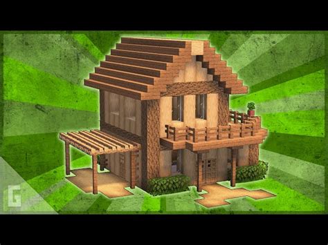 Minecraft Wood House Tutorial