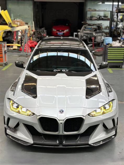 Geex Bmw M3 G80 G81 M4 G82 3 0 Csl Hommage Conversion Front Bumper And Fender Kit Mod Central