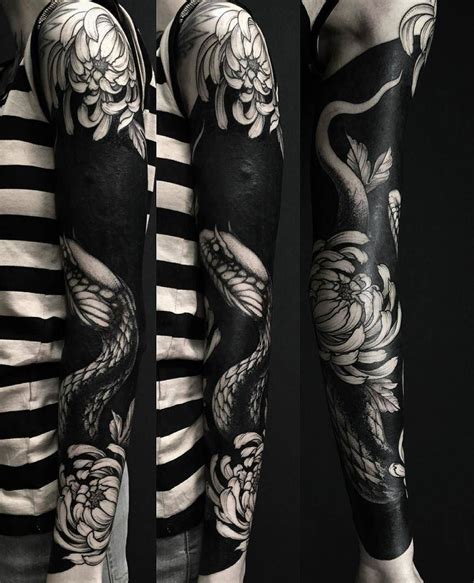 Delightful Blackwork Tattoo Designs Redefining The Art Of Tattooing