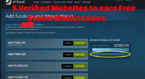 Steam wallet codes no download no survey - inputteacher