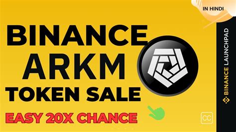 Arkham Arkm Token Sale On Binance Launchpad Full Details Crypto