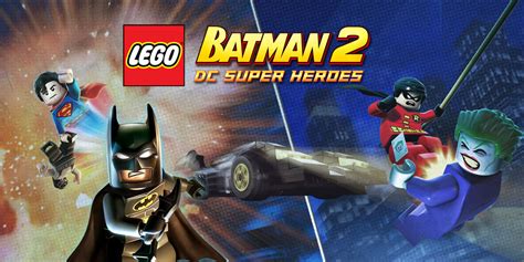 LEGO Batman 2 DC Super Heroes Wii Games Nintendo