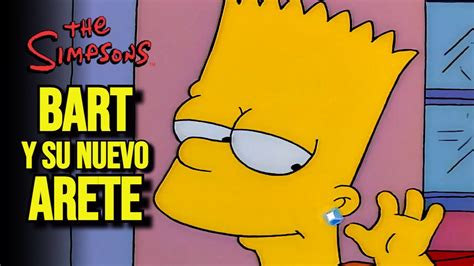 Los Simpson Bart Se PERFORA La Oreja Resumen Utacaramba YouTube