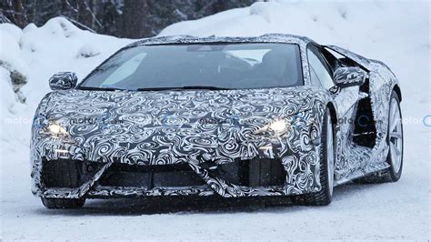 Lamborghini Aventador Successor Spied Looks Ready For Production