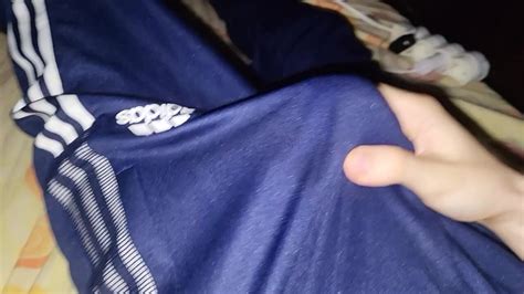 Horny Cock For Shiny Trackies ThisVid