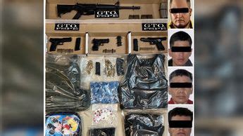 Salvatierra C Lula Delictiva Es Detenida Les Decomisan Armas Y Droga