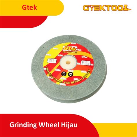 Jual Gtek Batu Gerinda Duduk 6 Hijau Grinding Wheel 6 Inch Asah