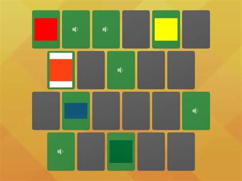 colours - Matching pairs