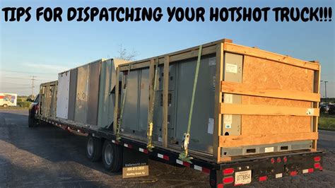 HOTSHOT TRUCKING TIPS ON DISPATCHING YOUR TRUCK AND BOOKING LOADS