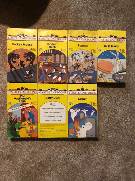 Scholastic Box Set Vhs Tapes Mercari