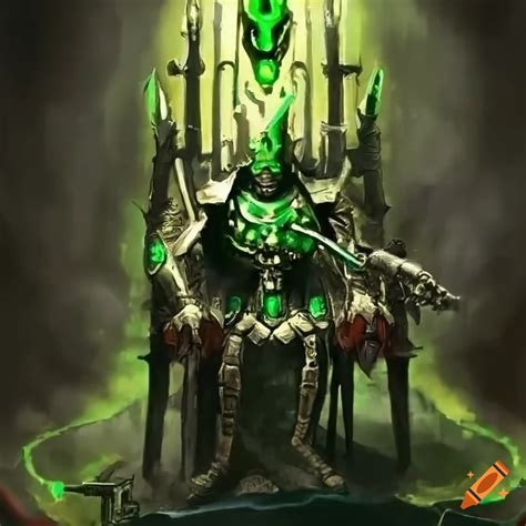 Image Of Szarekh The Silent King From Warhammer 40k On Craiyon