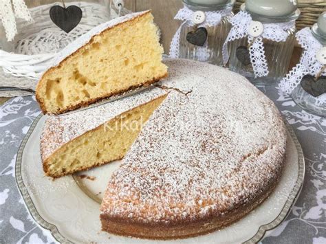 Torta Di Ricotta Soffice Morbida Senza Burro Kikakitchen