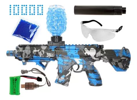 Arma De Brinquedo Bolinha De Gel Rifle Autom Tico M Orbeez