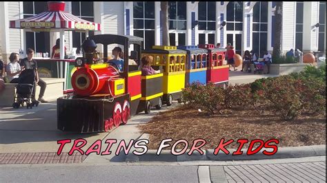 Panama City Beach Pier Park Kids Train Ride Youtube