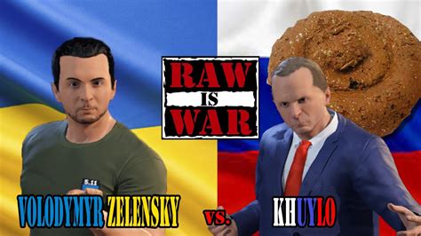 Wwe K Volodymyr Zelensky Vs Vladimir Khuylo Putin Extreme Rules