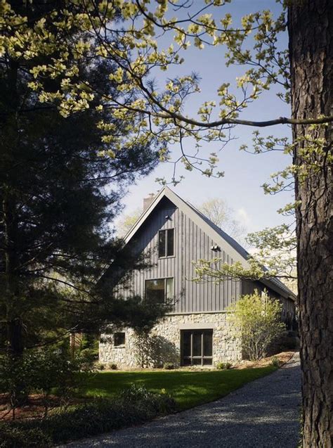 Modern farmhouse by Randall Mars Architects. Should we batten our T-11? Stucco or Stone 1st ...