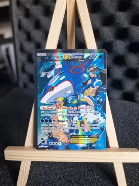 CARTE POKÉMON KYOGRE EX de la Team Aqua 6 34 Double Danger Bloc XY Exc