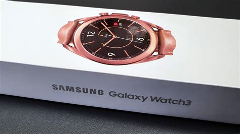 Samsung Galaxy Watch 3 In Mystic Bronze 41mm LTE 4G Quick Unboxing