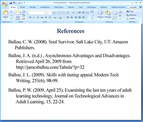 How To Use Apa Format In Powerpoint Techwalla