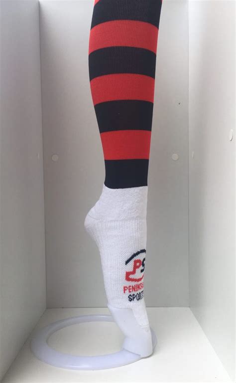 Xl Compression Socks Black And Red 6 12 Peninsula Sports