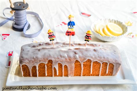 Zitronen Geburtstags Kuchen Zimt Kuchenliebe