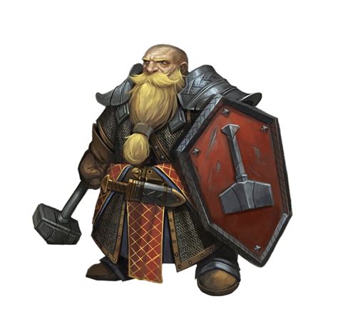 Male Dwarf Cleric Of Torag Bald Pathfinder 2e Pfrpg Pfsrd Dnd Dandd 35