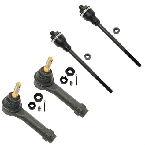 Moog Es T Es Inner Outer Tie Rod End Lh Rh Set Of For