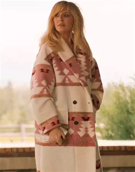 Beth Dutton Season 5 Pink Coat Yellowstone Jacket