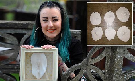 Art Student Hollie Osborne Creates Plaster Casts Of Friends VAGINAS