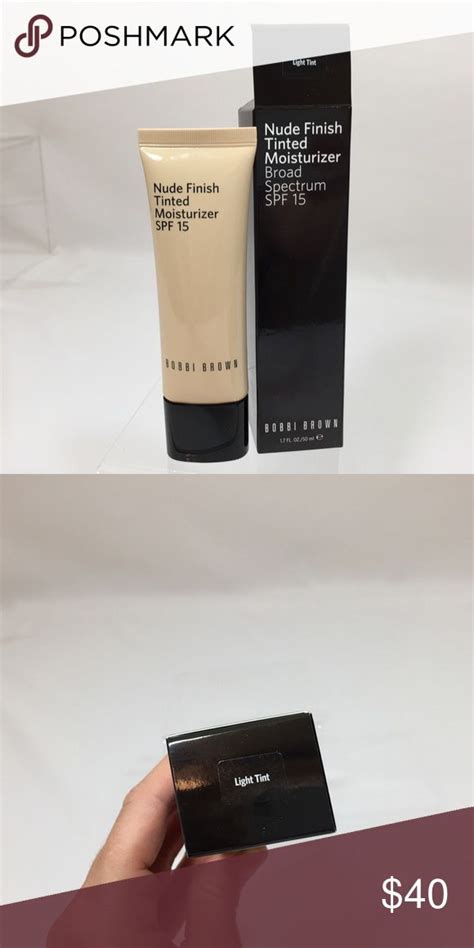 Bobbi Brown Nude Finish Tinted Moisturizer Light Tint