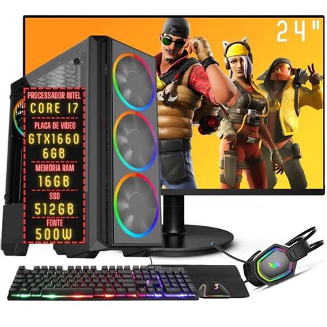 Pc Gamer I Gb Gtx Gb Gf Kabum