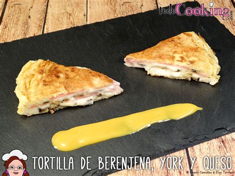 Tortilla De Berenjena Jam N De York Y Queso