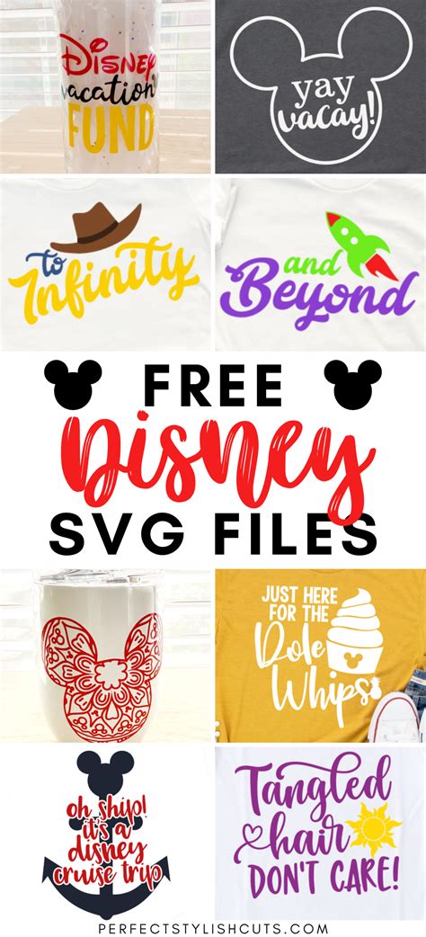 FREE Disney Vacation SVG Files For Cricut Projects | Disney wishes ...