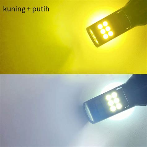 Jual Pcs Lampu Kabut Mobil Super Terang Lampu Led Mobil Putih Kuning