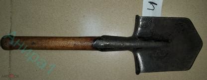 Лопатка сапёрная Война малая пехотная Пятиугольная