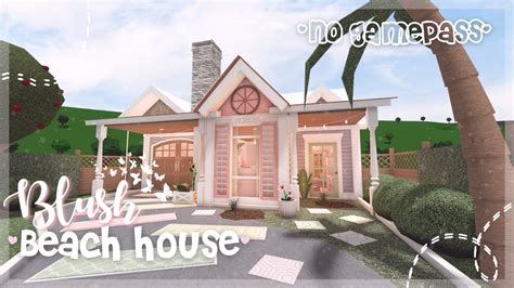 Minami Oroi Roblox Bloxburg Speedbuild No Gamepass Blush Beach House