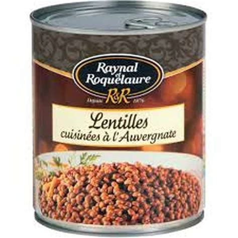 Lentilles Cuisin Es L Auvergnate Raynal Et Roquelaure G La