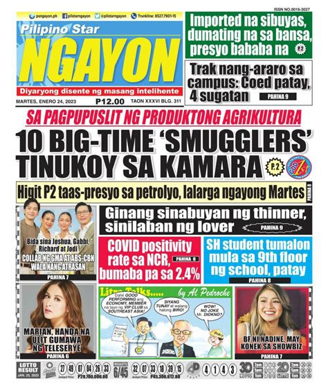 Pilipino Star Ngayon January Digital Discountmags