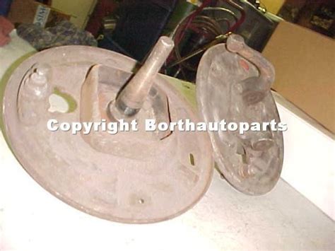 1949 52 Ford Truck Spindles Backing Plates BorthAutoParts