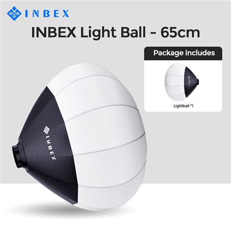 Jual INBEX Softbox Lighting Studio Photography Light Ball Soft Box Kit