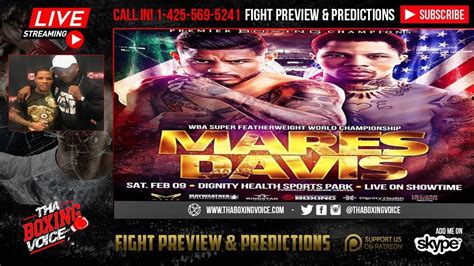 Gervonta Davis Trainer Calvin Ford Live On Mares Fight Tanks