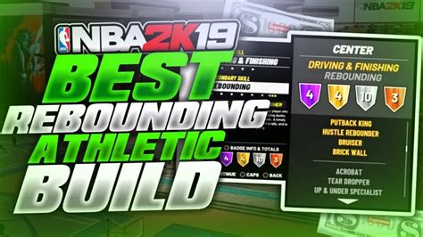 Nba K Best Rebounding Athletic Finisher Build For Mypark K Best