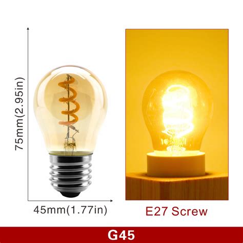 Bóng Đèn LED E14 E27 4W 220V C35 A60 T45 ST64 T185 T225 G80 G95 G125